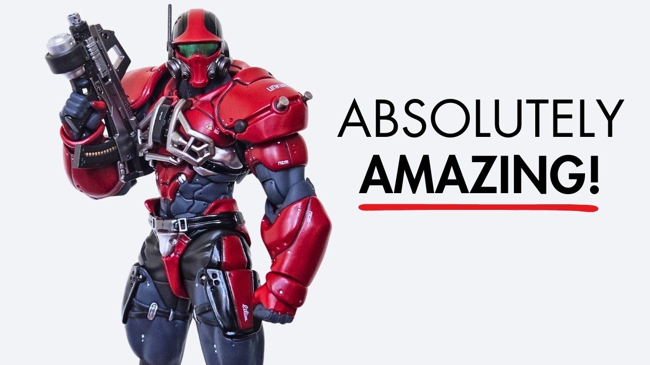 This company is smashing it!  //  Sexy Ice 2019 UNKVAL Smasher Vermin Action Figure Review