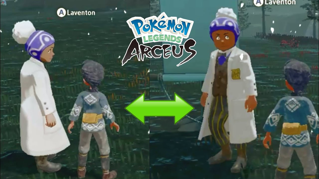 Two Professor Laventons?? &mdash; Pok&eacute;mon Legends Arceus