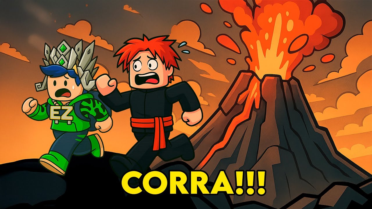 ESSA ILHA QUER NOS MATAR! Natural Disaster Survival