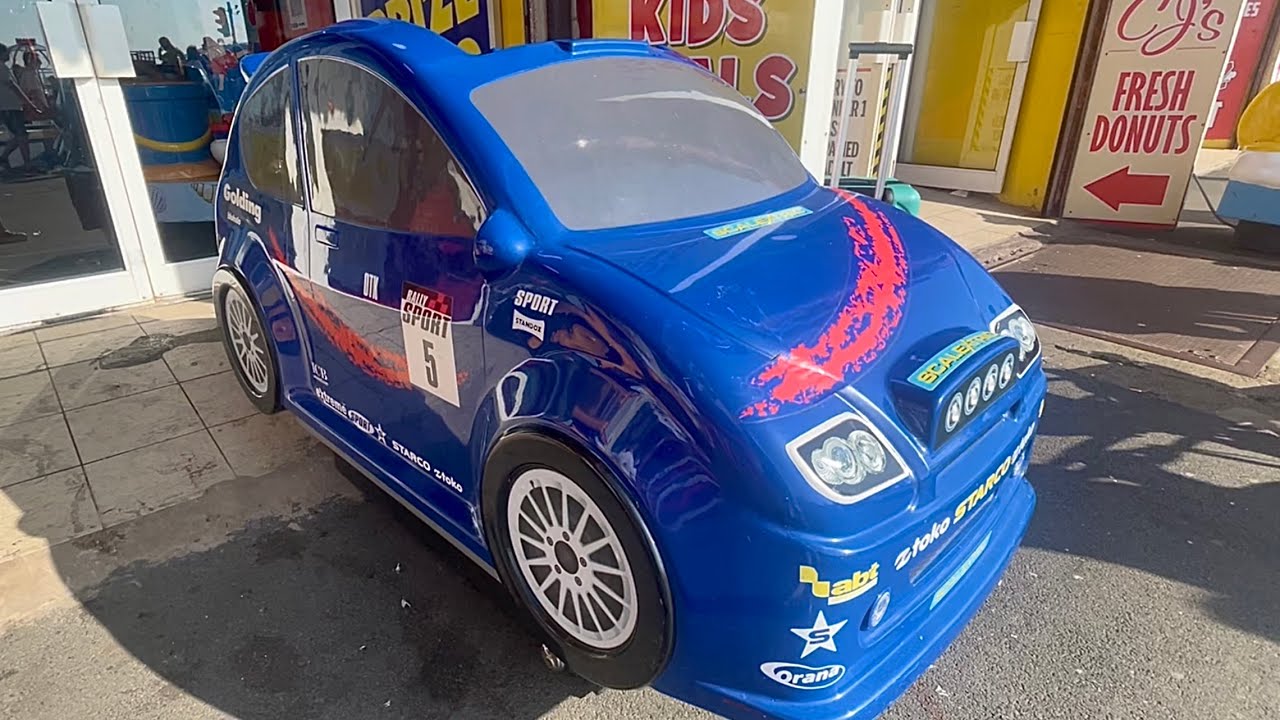 Northern Leisure Scalextric Car Coin Operated Kiddie Ride