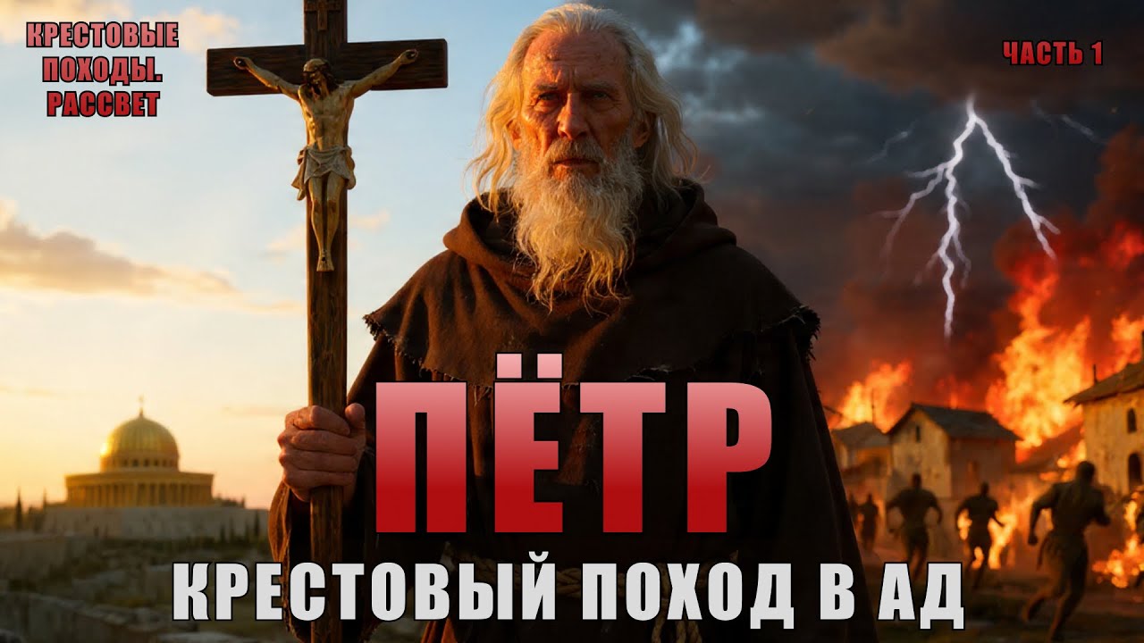 Пётр Пустынник: Как фанатик погубил 100 000 человек? | Крестовые походы. Рассвет: 1
