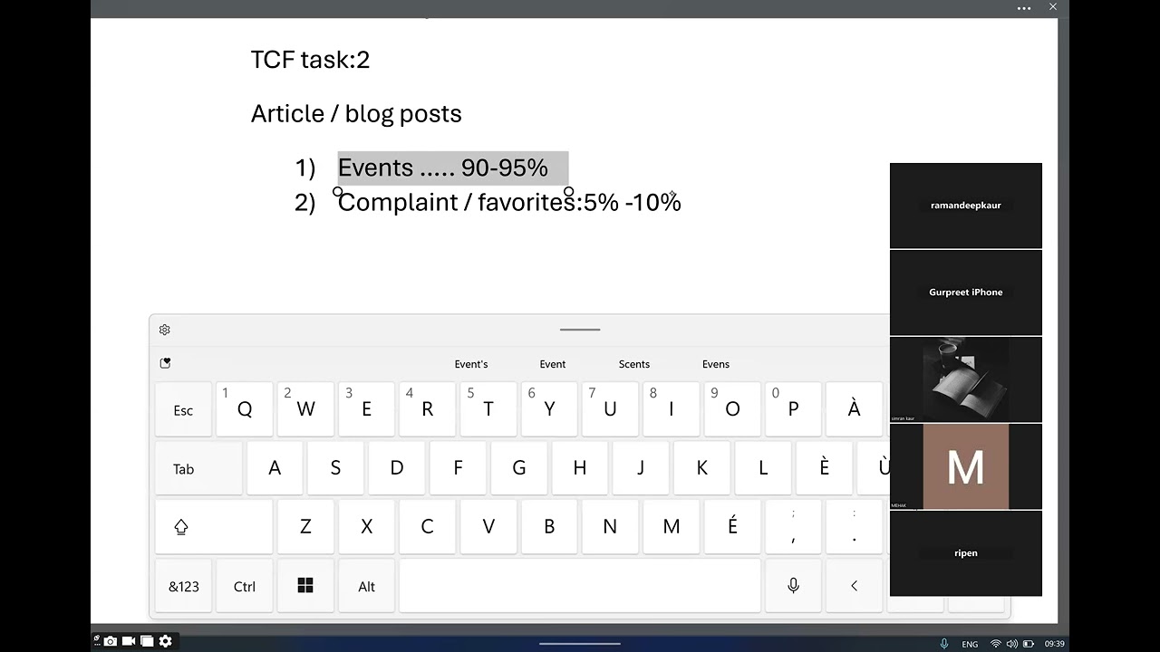 Basic info of TCF Canada Task-2|| Class discussion