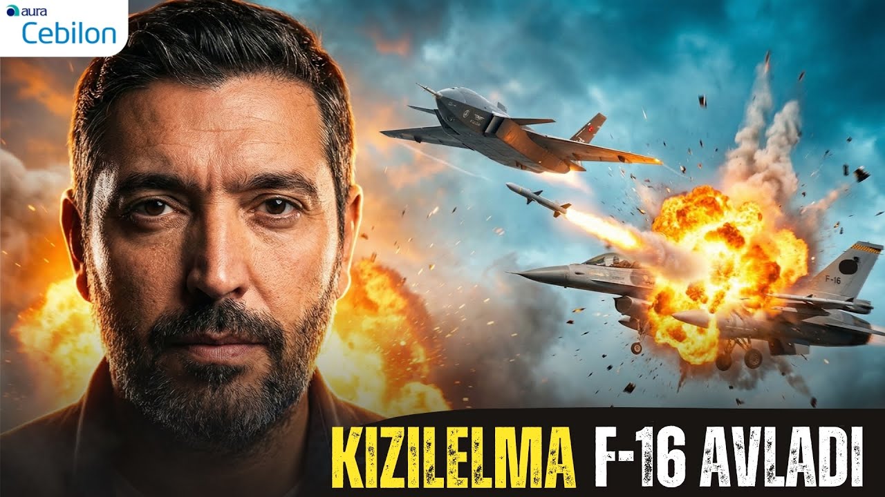 Bayraktar KIZILELMA, F-16'yı Vurdu! D&uuml;nya Bu G&ouml;r&uuml;nt&uuml;leri Konuşuyor