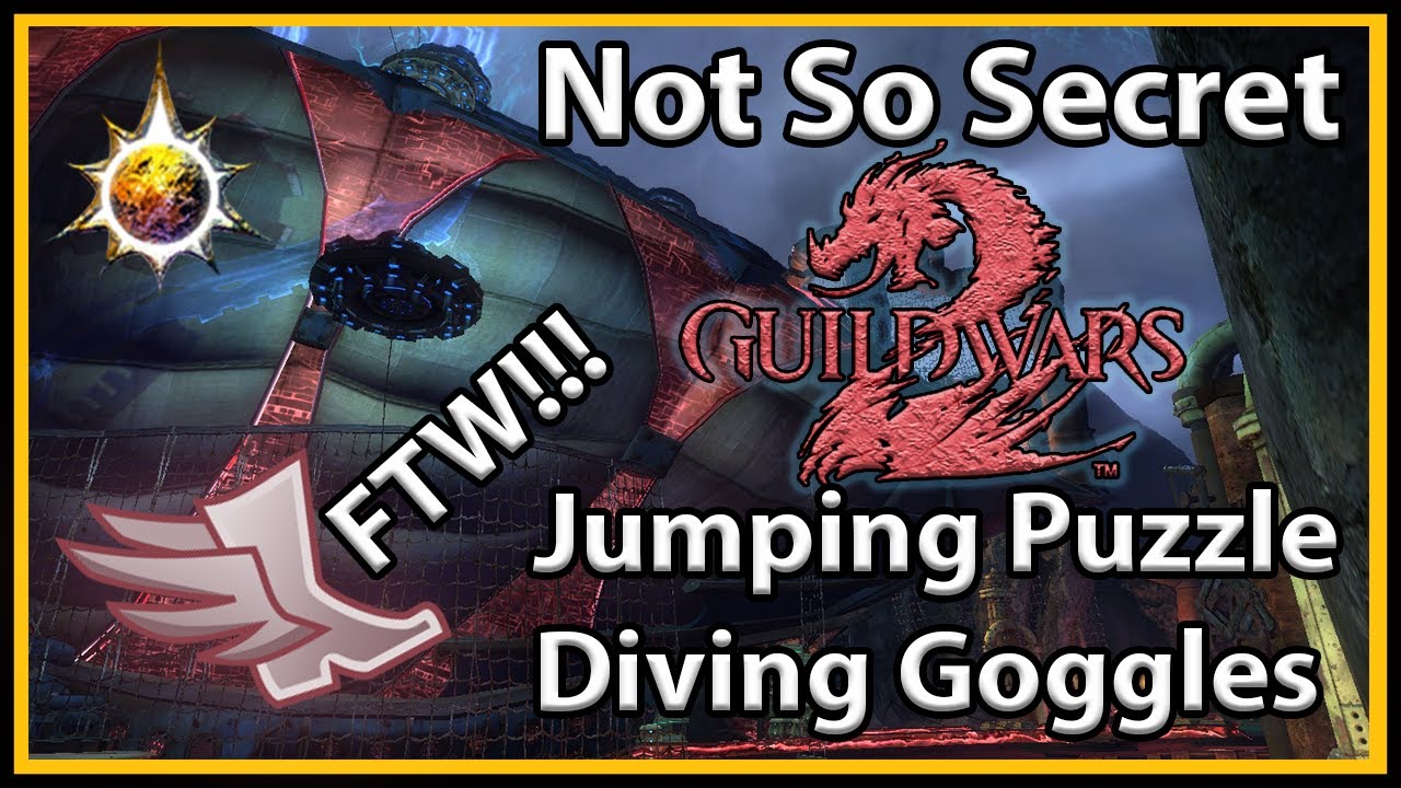 Guild Wars 2 - Not So Secret Jumping Puzzle and Diving Goggles! (Daredevil FTW!!)