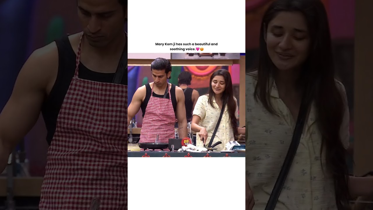 Piękny głos Mary Kom ❤️✨ | Taka słodka chwila! #biggboss #biggboss20 #bb20