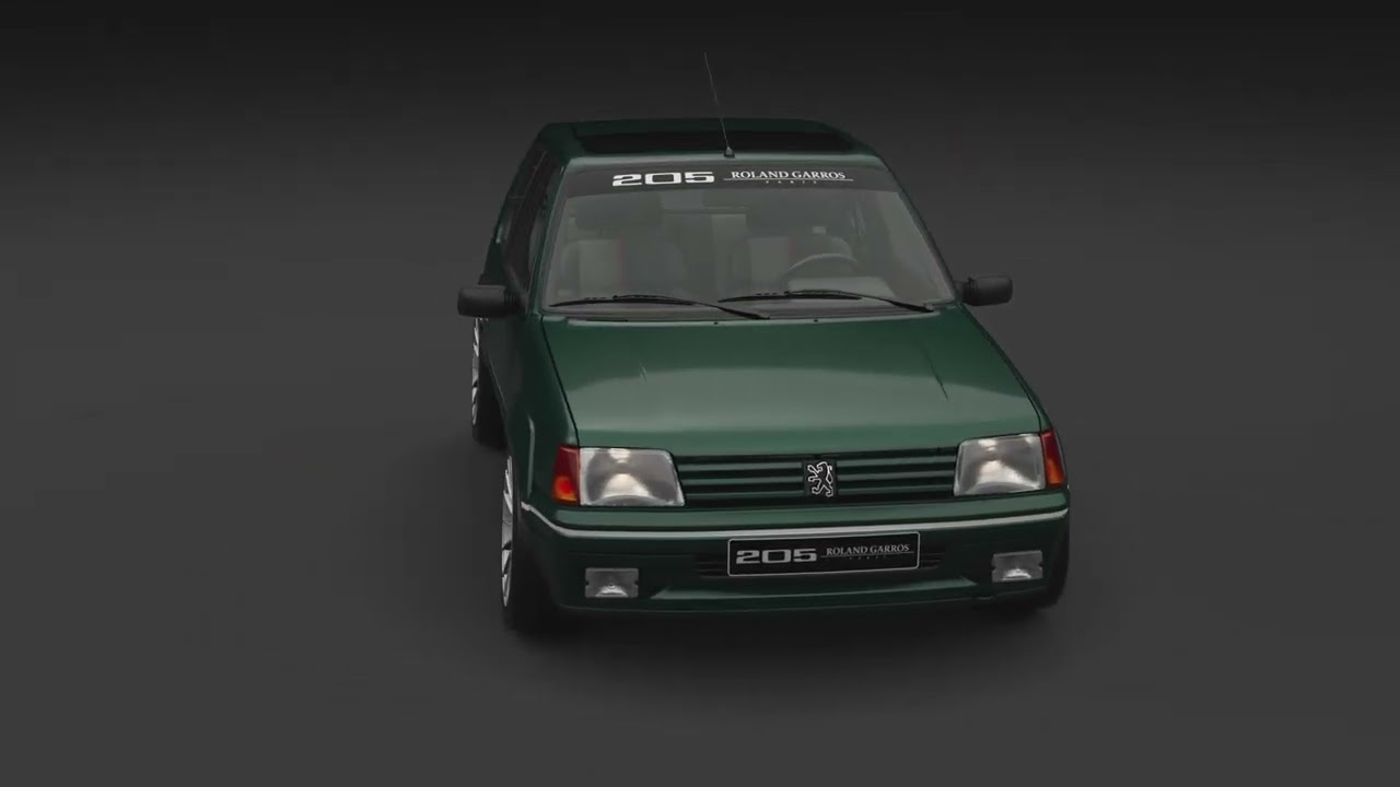 Peugeot: 205. Roland Garros ( Spania toit ouvrant)
