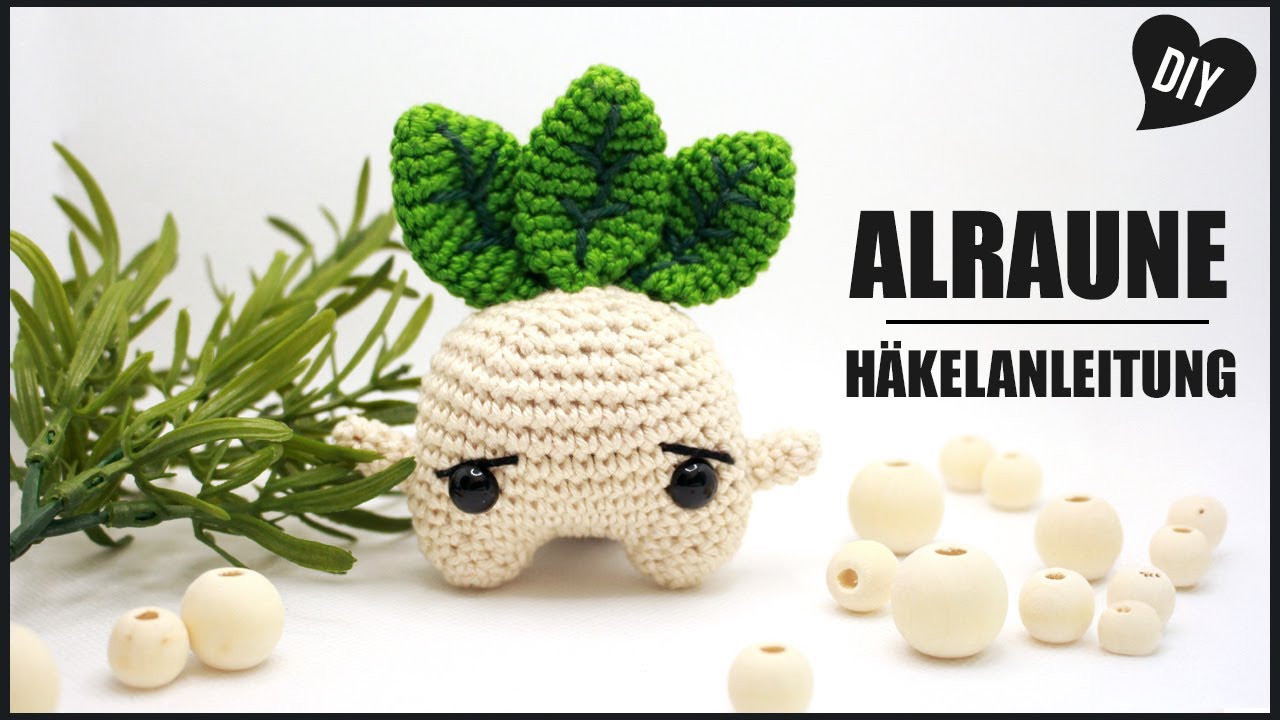 Alraune häkeln | Harry Potter Häkelanleitung Amigurumi - DIY by Pfirsichteufel