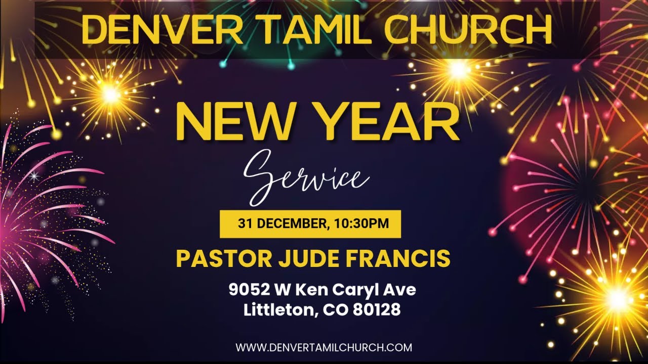 Denver Tamil Church| New Year 2026 Service