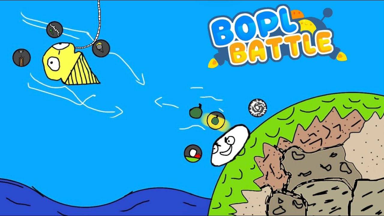Destroying my friends sanity with a drill in bopl battle (for the first time) (1/2)