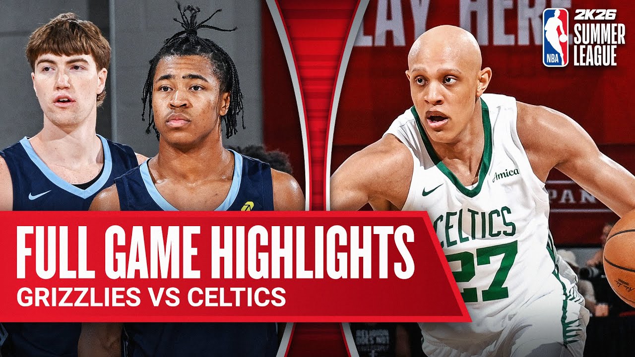 GRIZZLIES vs CELTICS | NBA SUMMER LEAGUE | FULL GAME HIGHLIGHTS | July 11, 2025