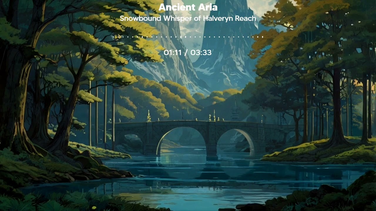 Snowbound Whisper of Halveryn Reach – Soft Fantasy Orchestral Music for Dreamlike Winter Nights
