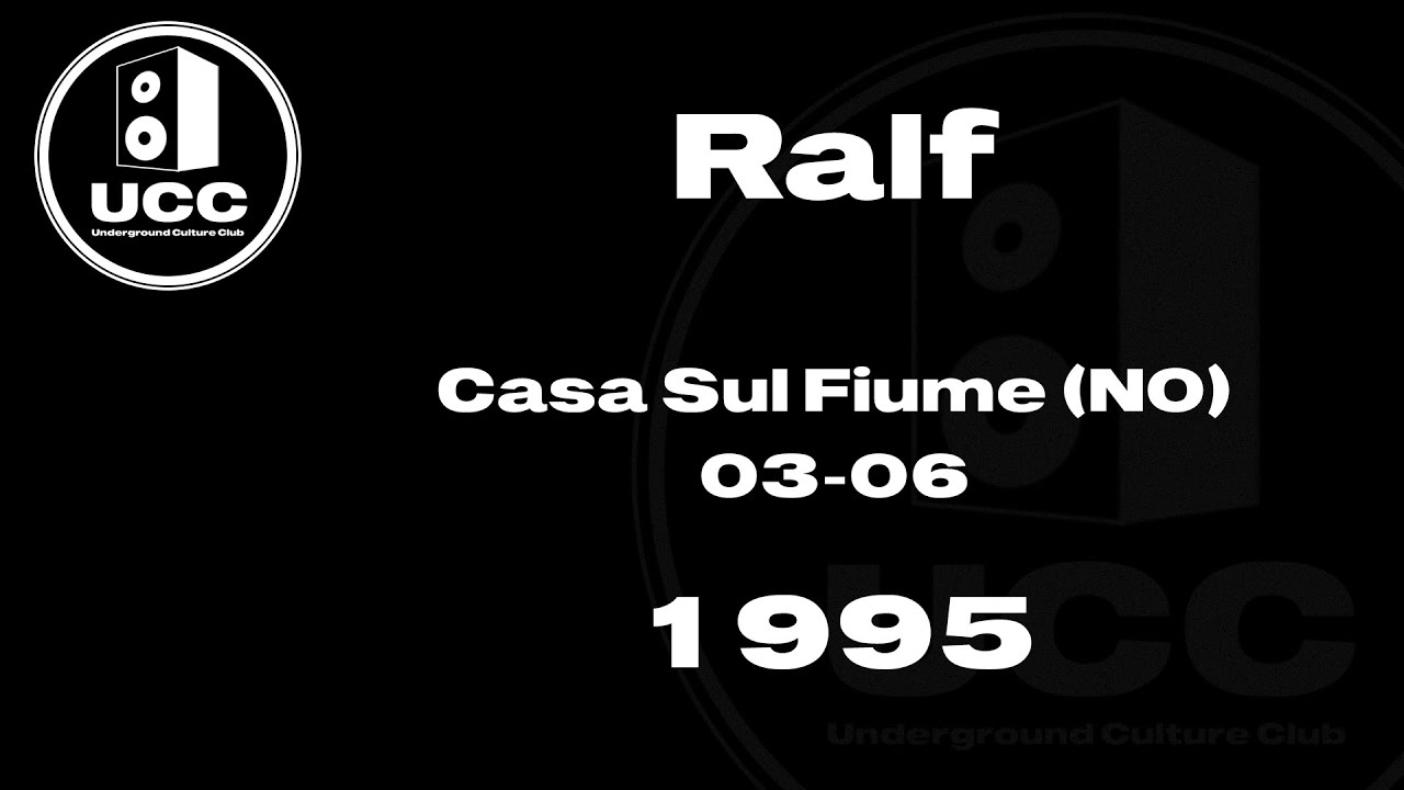 36 - Ralf Casa Sul Fiume (NO) 03-06-1995