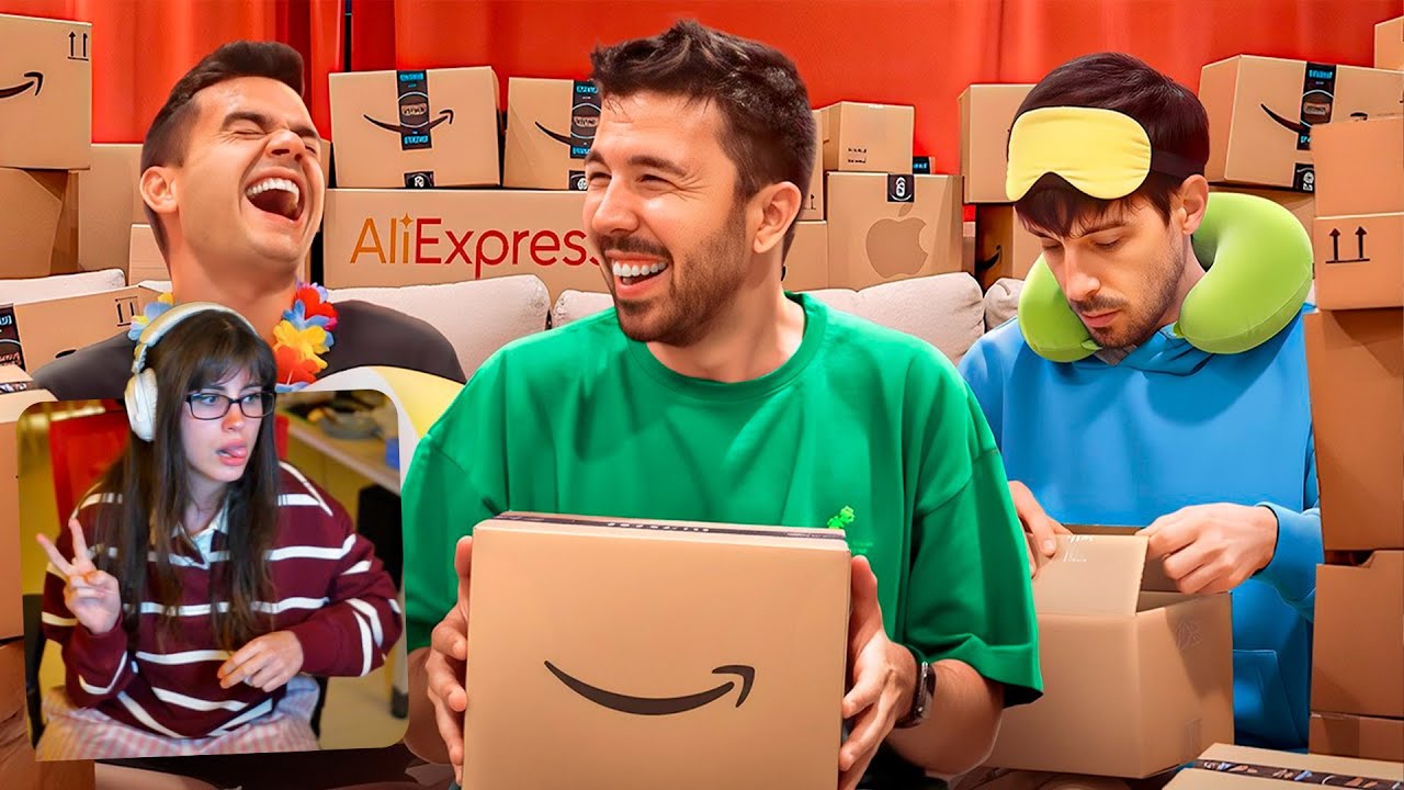 ABBY reacciona a las WILLYREX Abriendo CAJAS de AMAZON