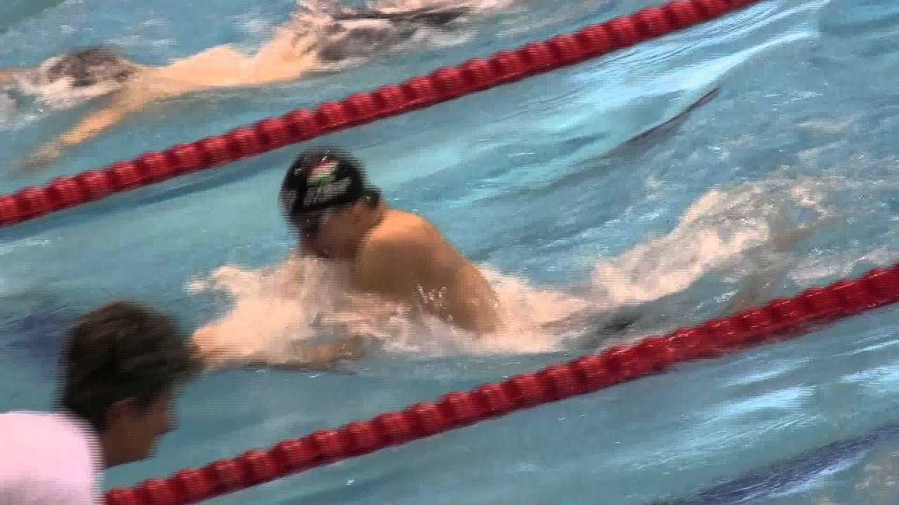 Gyurta Daniel 50m breaststroke final OB Debrecen 2011