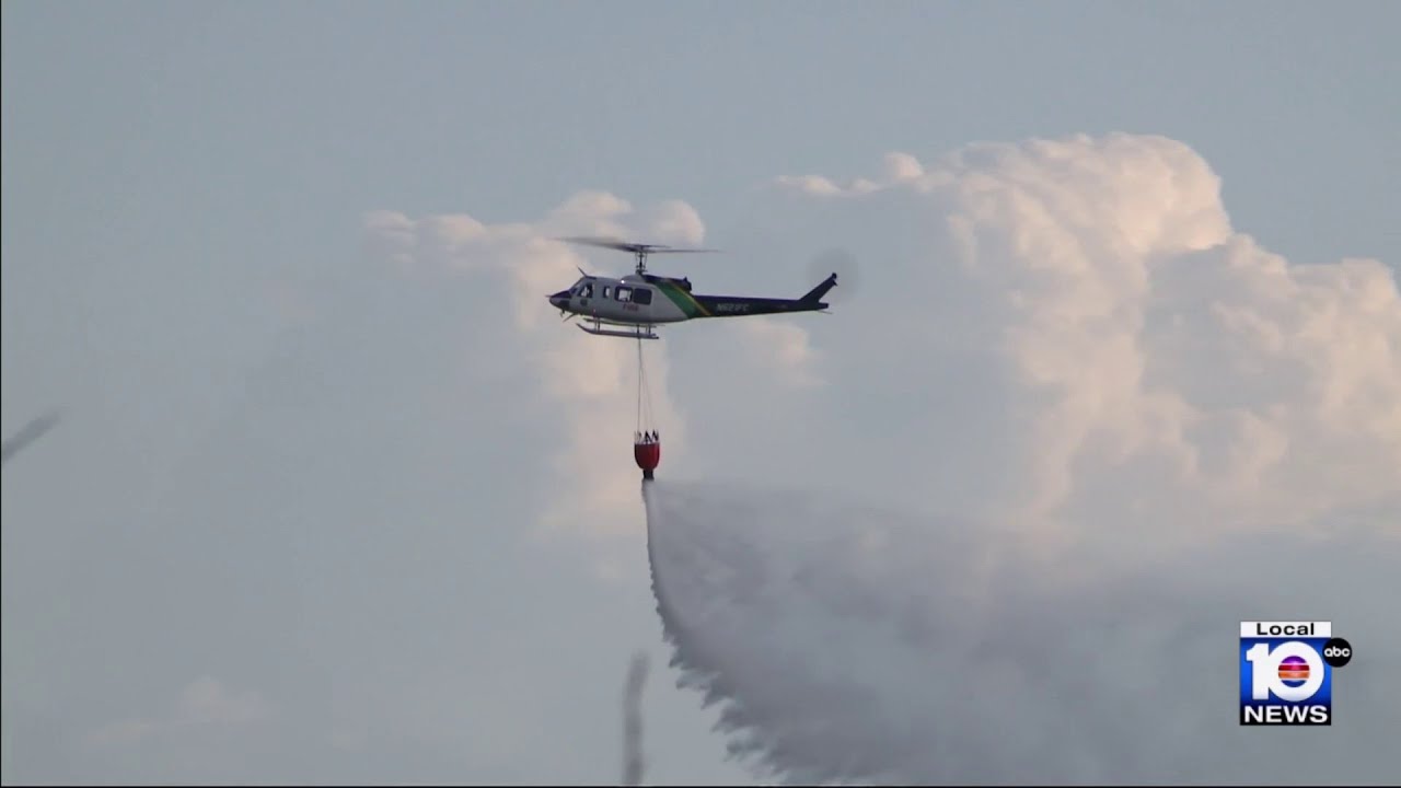 Crews make progress on Miami-Dade brush fire