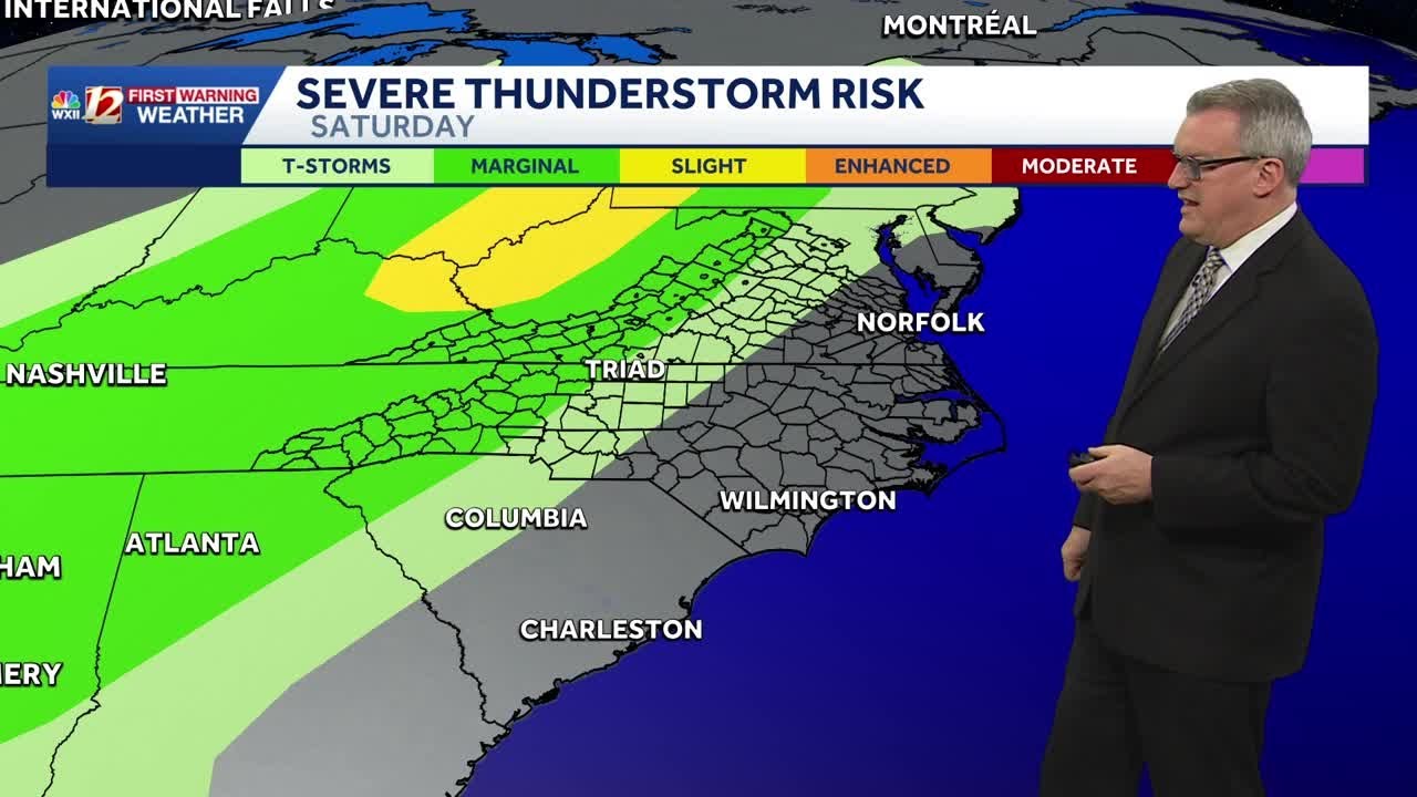 Triad temperatures will continue to climb this week | Spring storm threat will increase this weekend