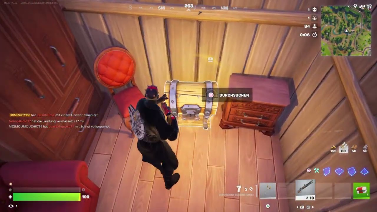 Eine Runde Fortnite - Fortnite #4