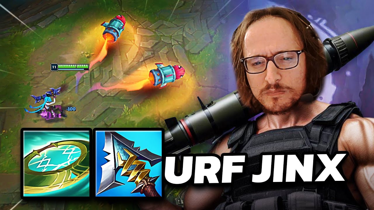Jinx ma sono FULL LETHALITY e la mia ulti non ha cooldown - League of Legends ITA