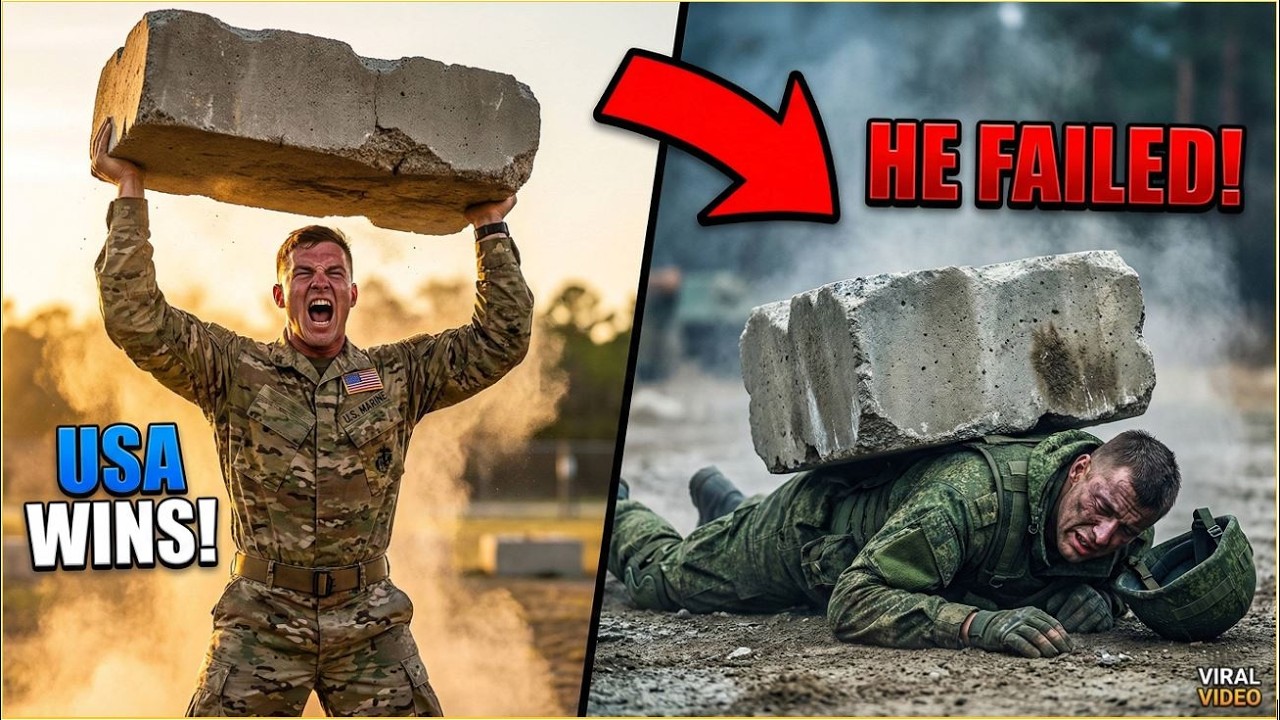 US Marines vs Russian Spetsnaz: Strength Test Goes WRONG 🇺🇸🇷🇺