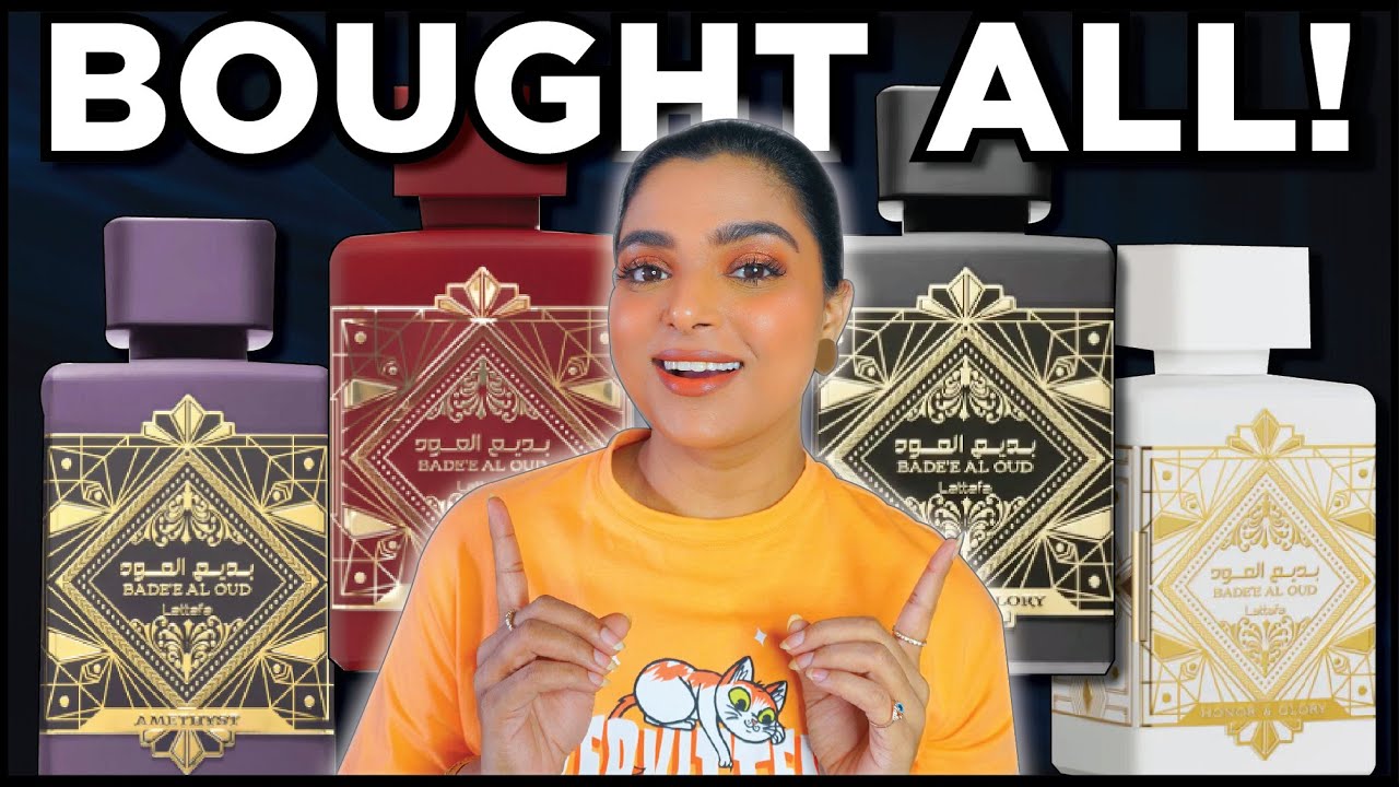 TRIED ALL BADEE AL OUD PERFUMES FROM LATTAFA!