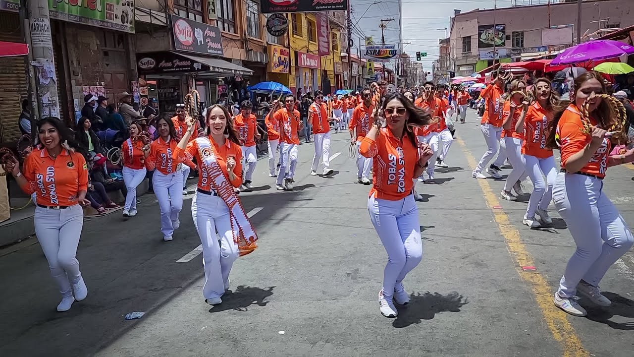 Tobas Zona Sud rumbo al Carnaval de Oruro 2026 - Bolivia