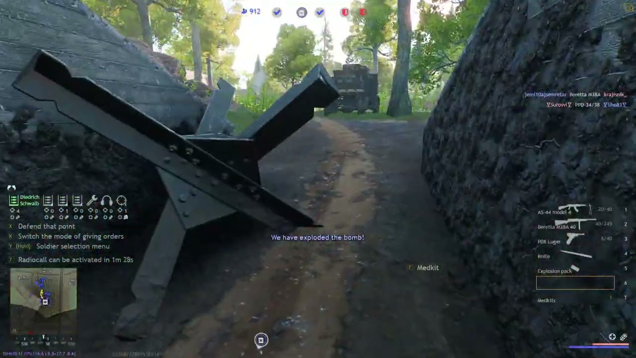 mowing down soviets in enlisted(enlisted gameplay 10 BR4)