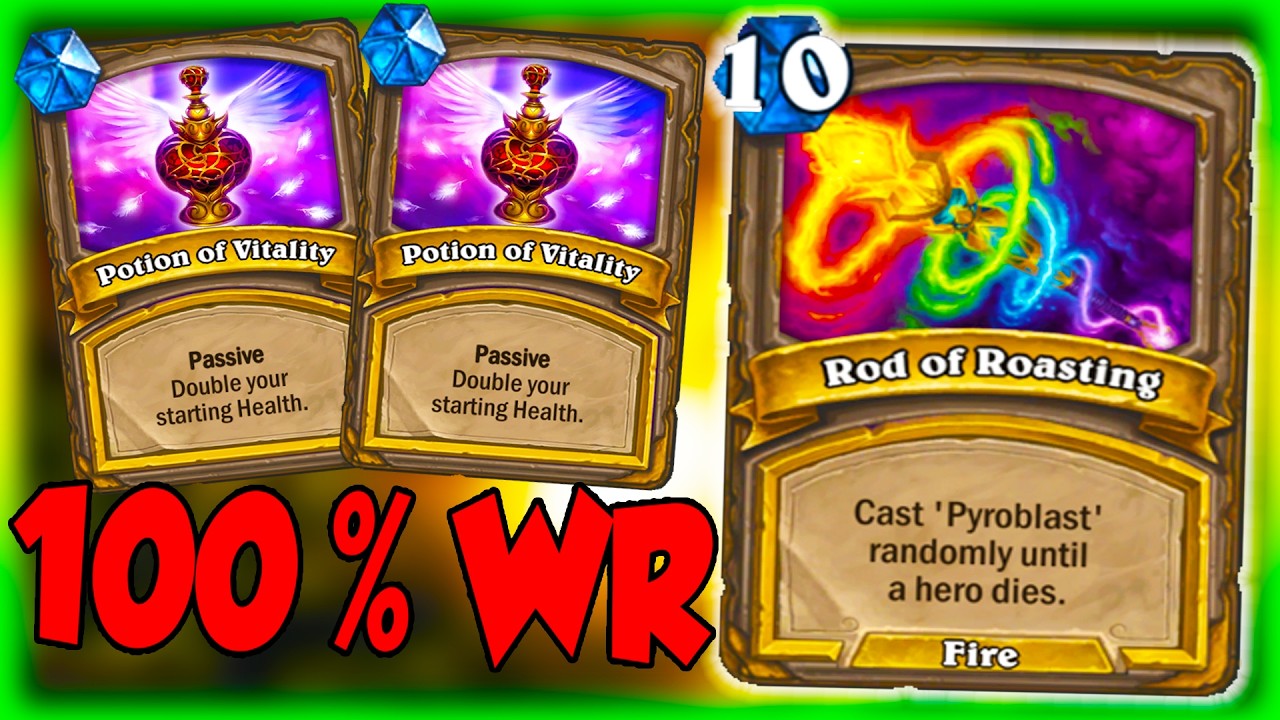 Rod of Roasting IS THE WIN CONDITION?! (Hearthstone)