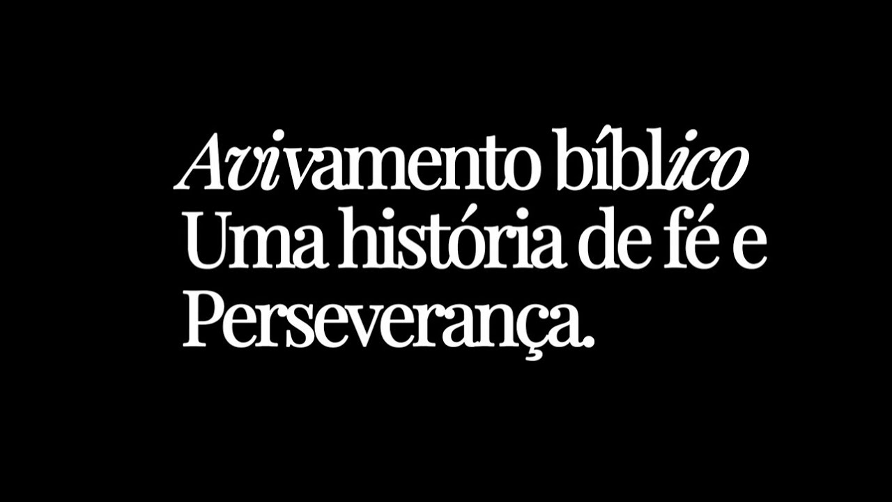 Uma história de fé e perseverança-A história do Avivamento Bíblico em Brejo do Cruz