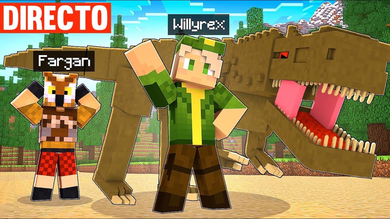 A Revivir Dinosaurios!! Sobreviviendo 100 DÍAS con DINOSAURIOS en DIRECTO #2 🛑