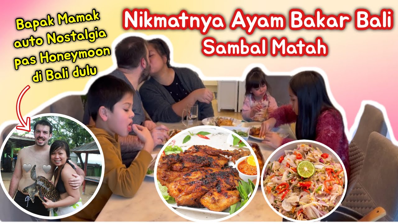 AYAM BAKAR BALI + SAMBAL MATAH, PALING DA BOMB‼️LANGSUNG BIKIN 2 EKOR, BIAR PUAS