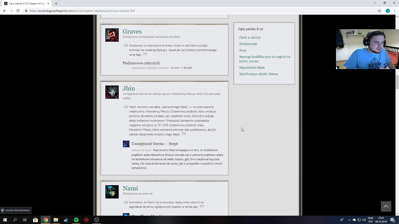 Patche okiem silvera! Mały rework Ezreala! Patch 8.19.