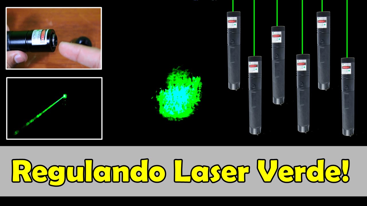 Aumentando e Diminuindo a Potência (Feixe) do seu Laser Verde - [PT-BR]