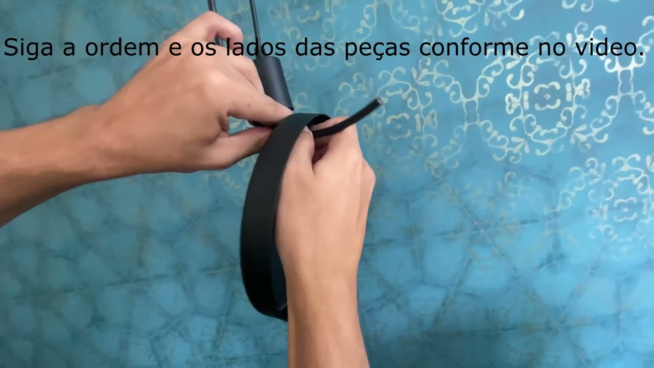 Instalação Luminária Aranha