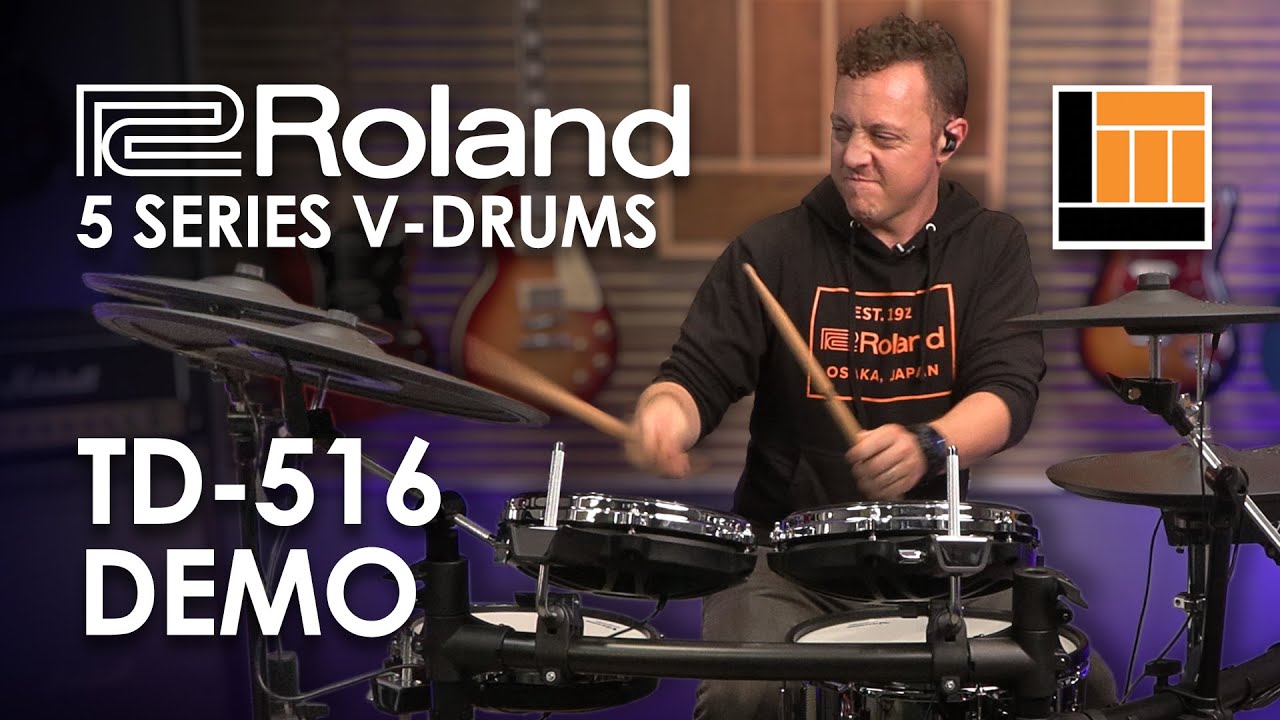 Roland V-Drums 5-Series | TD-516 Kit 🥁 V51 Module 🎛️
