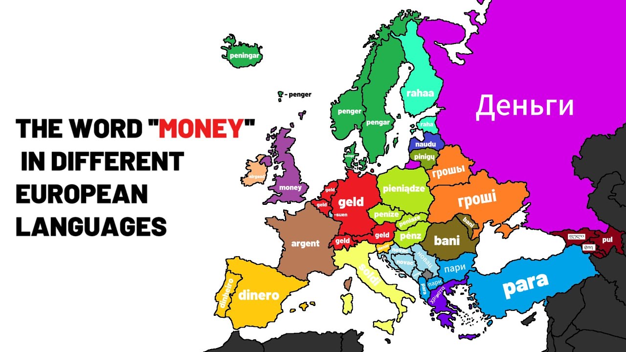 “MONEY” in All European Languages | Pronunciation & Spelling