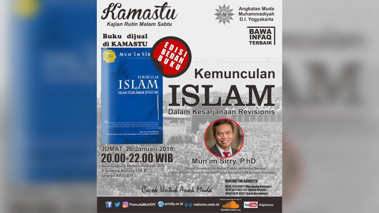 Mun'im Sirry, Ph. D : Kemunculan Islam dalam Kesarjanaan Revisionis