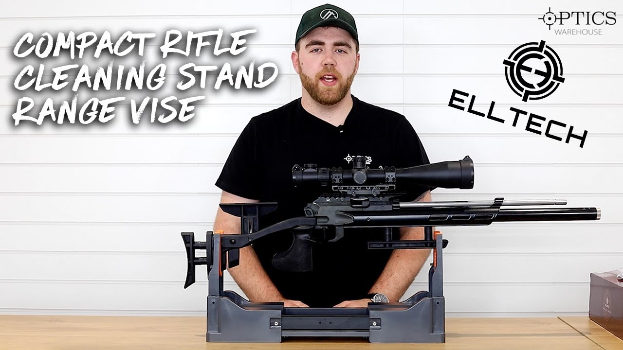 ELLTECH Compact Rifle Cleaning Stand Range Vise