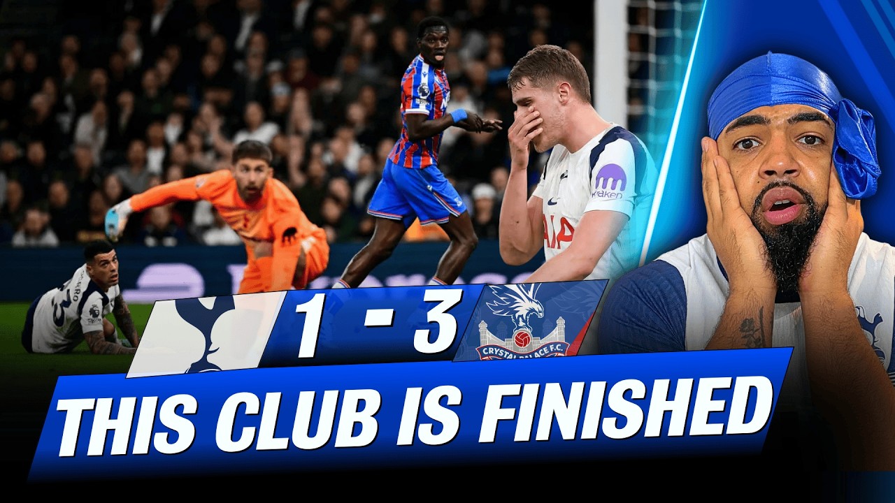 [Major Crashout]  F*CK THE CLUB! Tottenham 1-3 Crystal Palace MATCH REACTION
