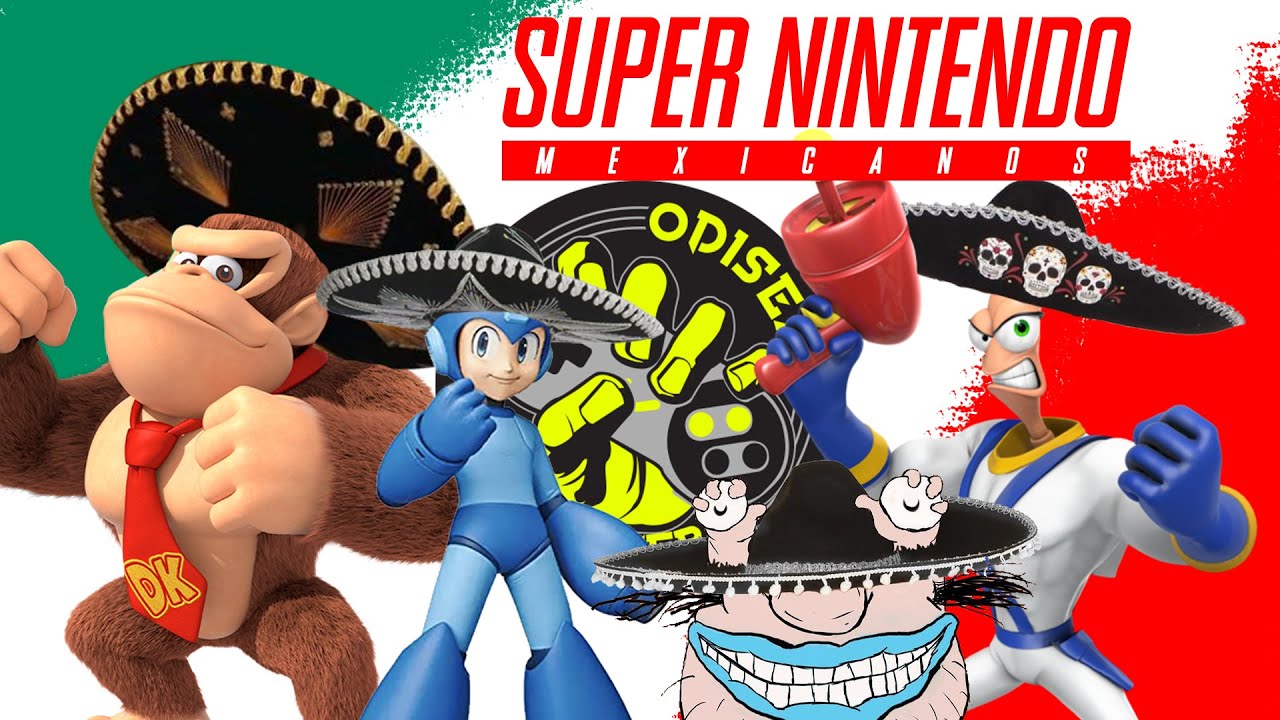 CARTUCHOS DE SUPER NINTENDO HECHOS EN MÉXICO
