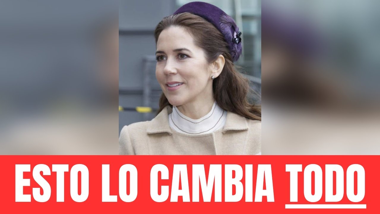 😱 ¡MARY DE DINAMARCA ROMPE PROTOCOLO CON UN VESTIDO OSCURO Y PERLAS ESCANDALOSAS EN AMALIENBORG!