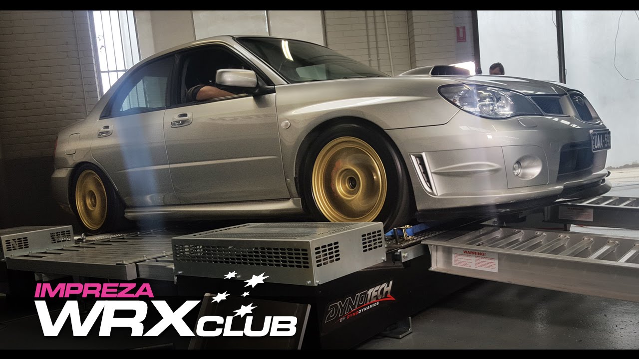 Impreza WRX Club dyno day