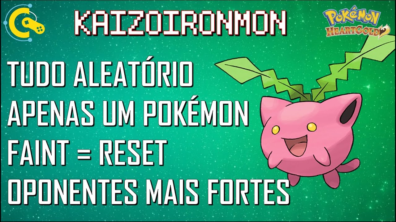 Heartgold Kaizo Ironmon, O desafio pok&eacute;mon mais dif&iacute;cil | Pok&eacute;mon Kaizo Ironmon | 24/10/2025