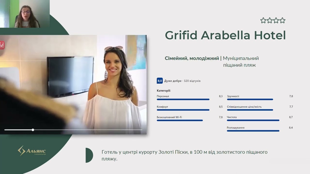 Grifid Arabella Hotel 4* - Болгарія, Золоті Піски