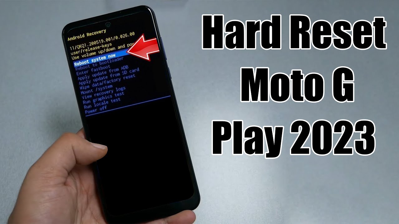 Hard Reset Moto G Play 2023 | Factory Reset Remove Pattern/Lock/Password (How to Guide)