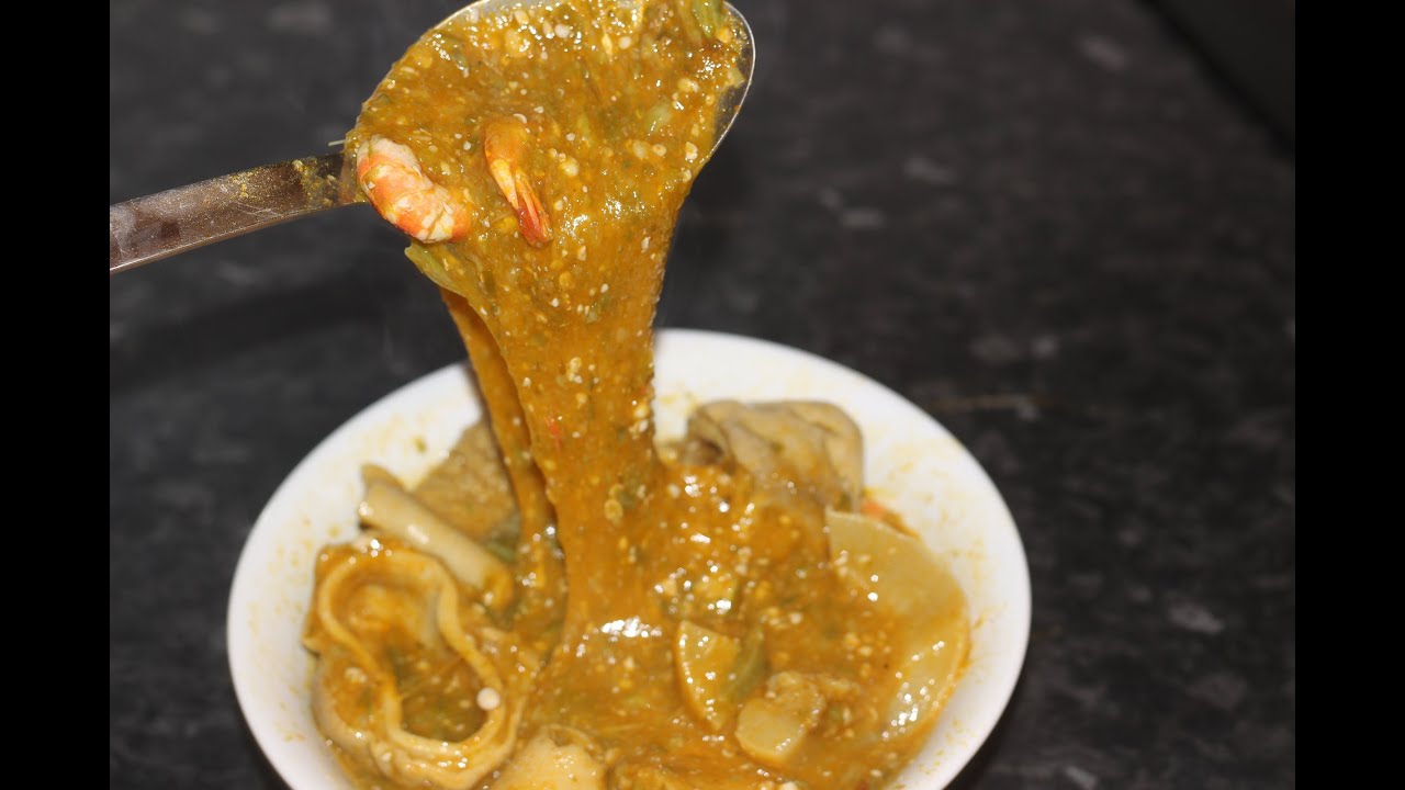 Okra Soup (Okro) | Nigerian Food | Ila Alasepo