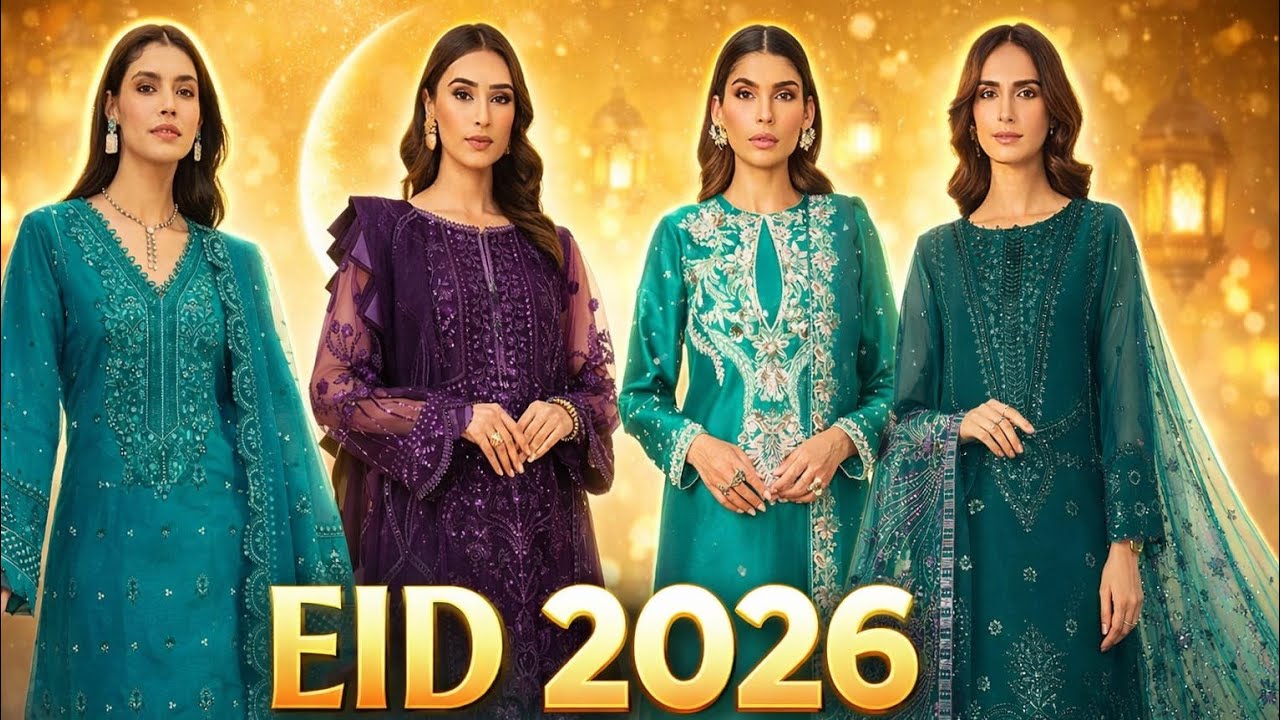 Top Trending Comfortable Eid Dress Designs 2026 | Stylish and Elegant Festive Collection