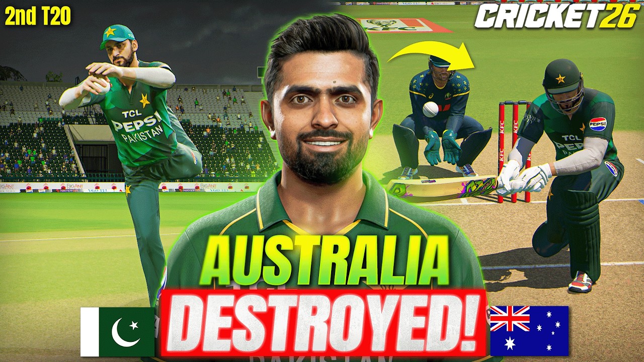 Pakistan vs Australia 2nd T20 Match | Cricket 26