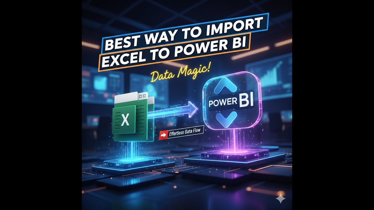 How to import data from excel file in power BI