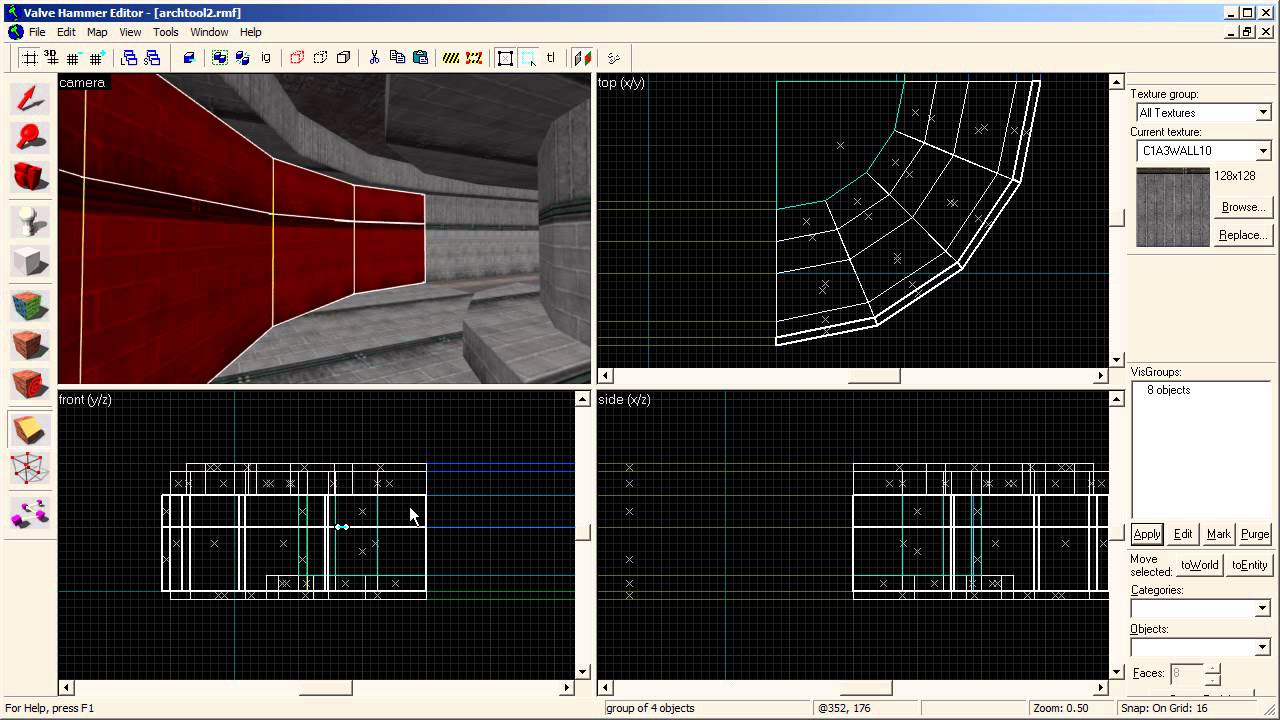 [Deprecated] Hammer Editor 3.5 Tutorial - Arc Construction