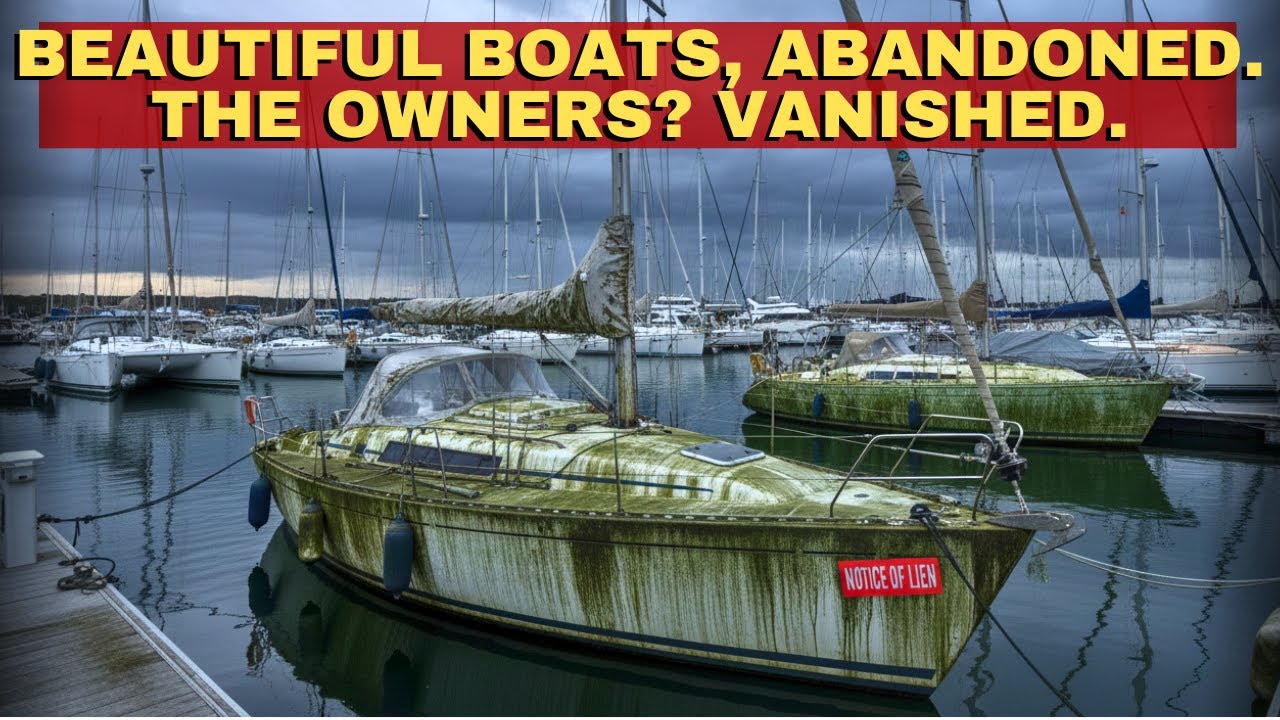 Marinas Are Full of "Ghost" Boats. The Owners Simply Vanished.